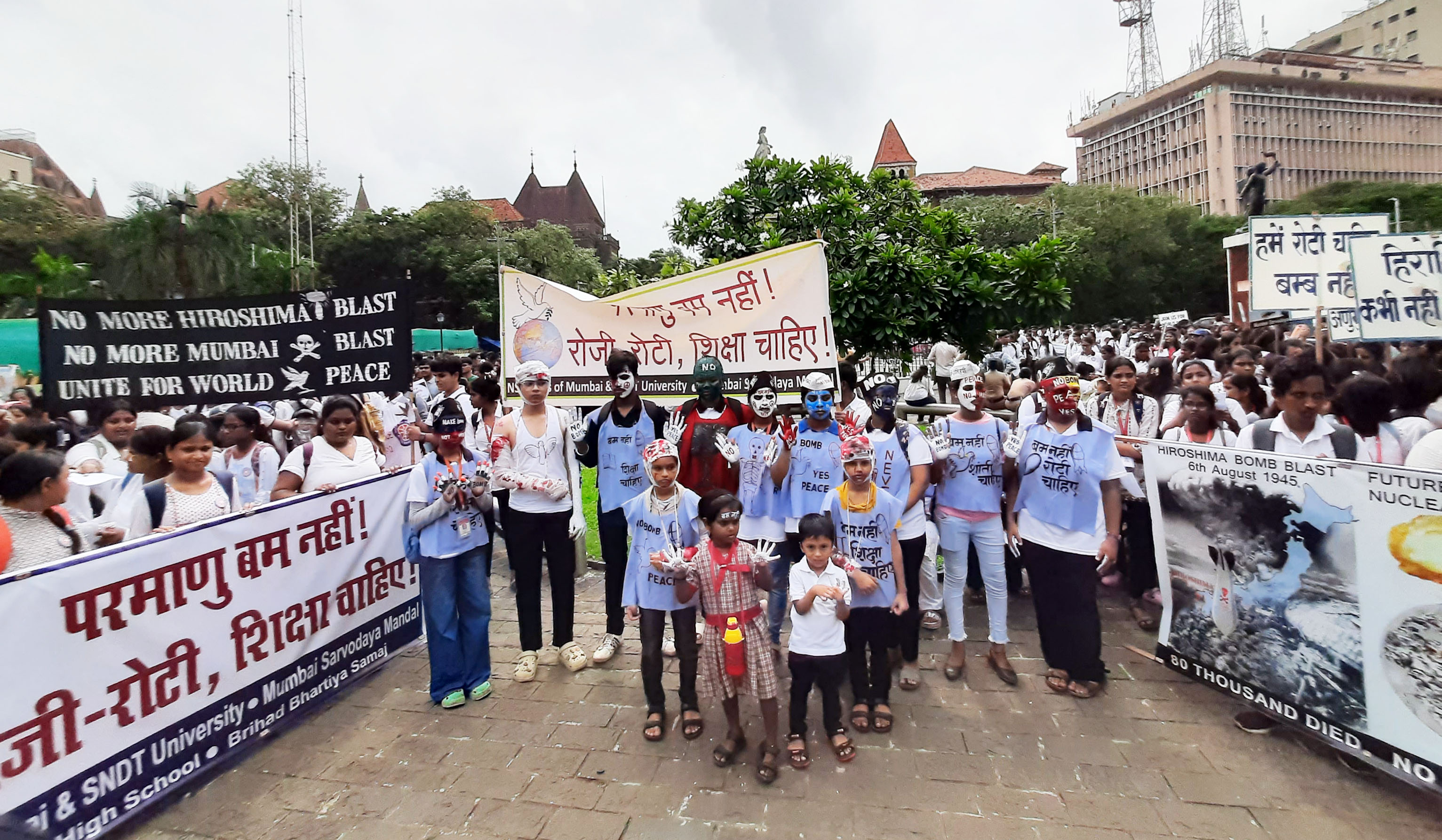 78th Hiroshima Day Peace Rally in Mumbai