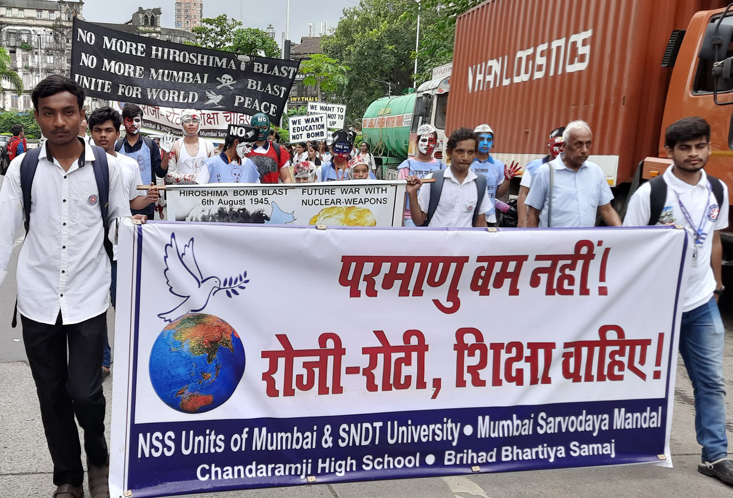 79th Hiroshima Day Peace Rally in Mumbai