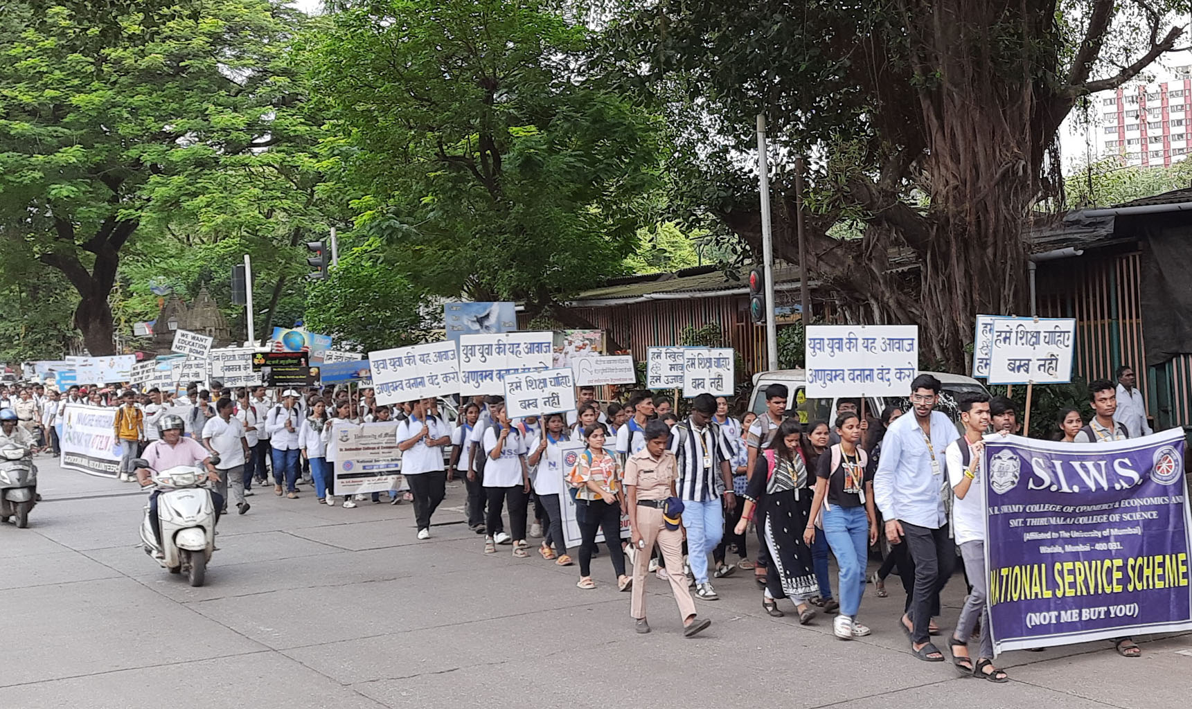 79th Hiroshima Day Peace Rally in Mumbai