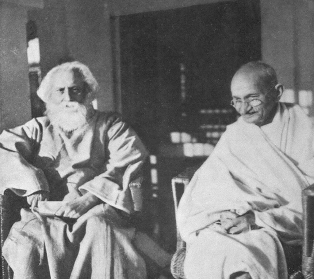 Mahatma Gandhi and Ravindranath Tagore